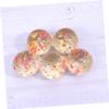 Hemoton 5pcs Rubber Jumping Transparent Fruit-Themed Bouncy Toys for Boy Girl for Parties and Learning Activities Safe and Fun for Boys and Girls view 3