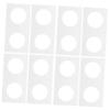 Angoily 400pcs Coin Holder Cardboard Flips for Coin Collecting Supplies Protective Sleeves view 1
