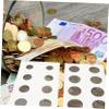 Angoily 400pcs Coin Holder Cardboard Flips for Coin Collecting Supplies Protective Sleeves view 2