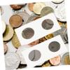 Angoily 400pcs Coin Holder Cardboard Flips for Coin Collecting Supplies Protective Sleeves view 3