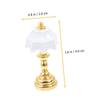 Toddmomy 16pcs Miniature Bedside Lamp Dollhouse Accessories for Home Decor Decorative Mini House Desk Light for Photography for Enhancing Miniature Scenes view 2