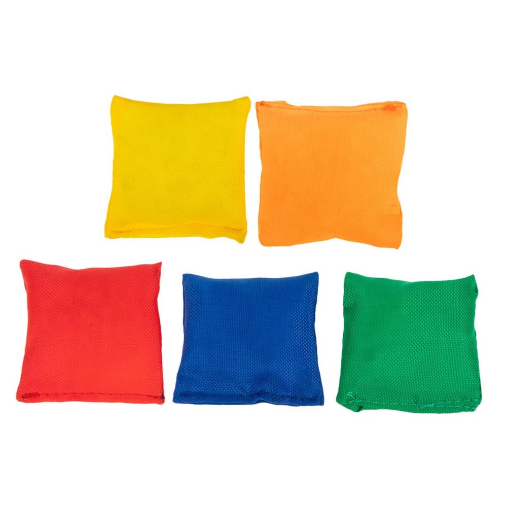 SUPVOX 5pcs Throwing Sandbag Beanbags Small Bag Toss Game Outdoor Throwing Game Bean Bags Throwing Party for Catch Number Colorful Beanbag Game Canvas
