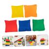 SUPVOX 5pcs Throwing Sandbag Beanbags Small Bag Toss Game Outdoor Throwing Game Bean Bags Throwing Party for Catch Number Colorful Beanbag Game Canvas view 4