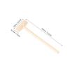Healifty 50pcs Miniature Wooden Hammer for Boy Girl Safe Boy Girl Hammer Toys for Creative Play and Educational Crafts Ergonomic Design for Small Hands Imaginative Fun Boy Girl-safe view 2