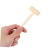 Healifty 50pcs Miniature Wooden Hammer for Boy Girl Safe Boy Girl Hammer Toys for Creative Play and Educational Crafts Ergonomic Design for Small Hands Imaginative Fun Boy Girl-safe view 4