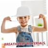 ABOOFAN 5pcs DIY Straw Hats Set for Kids Blank Painting Craft Hats Fun Dress Up Accessories for Toddlers for Arts and Crafts Projects Birthday Parties and Outdoor Activities view 3