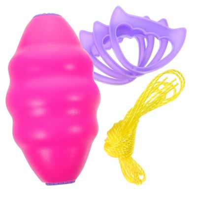 Abaodam 1set Double Player Pulling Toy for Boy Girl Hand Draw for Collaborative Play Lightweight and for Kindergarten Outdoor Fun and Family Games