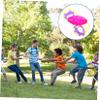 Abaodam 1set Double Player Pulling Toy for Boy Girl Hand Draw for Collaborative Play Lightweight and for Kindergarten Outdoor Fun and Family Games view 3