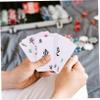 Hemoton 1Set Mahjong Playing Cards for Home and Party Entertainment Portable Chinese Tiles Game with Stable Material Use Design for Travel and Social Gatherings view 4