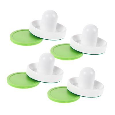 BESTonZON 1set Hockey Game Parts Strikers and Pucks Kit for Tabletop Ice Hockey Includes White Cloths and Pucks for Family Entertainment and Parties
