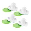 BESTonZON 1set Hockey Game Parts Strikers and Pucks Kit for Tabletop Ice Hockey Includes White Cloths and Pucks for Family Entertainment and Parties view 1