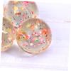 HONMEET 5pcs Transparent Bouncy Fruit-Themed Boy Girl Cognitive Toy for Indoor and Safe Rubber Material for Boy Girl Learning and Fun Activities view 3