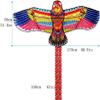 1.7m Phoenix Kite for Kids & Adults  Creative Red Phoenix Design with Kite Reel, 100m Line, Easy to Fly, for Beginners view 2