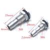 Aluminum Alloy Drainage Nozzle M6/M8 for Boat, with Silicone Hose Connector(M6) view 2