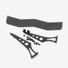RC Car DIY Parts for Tamiya for TT01 for TT02 for HSP for Sakura 1/10 Carbon Fiber Tail Wing Rear Spoiler RC On-Road for Racing for Rally Drift Car view 2