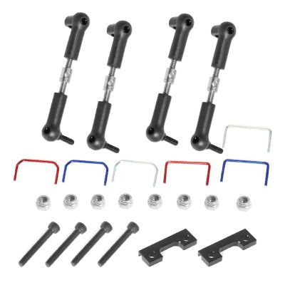 for Traxxas for Slash for E-Revo 1/16 Front and Rear Wide Sway Bar Anti Roll Bar Kit RC Car Upgrade Parts Accessories RC Car Upgrade Part