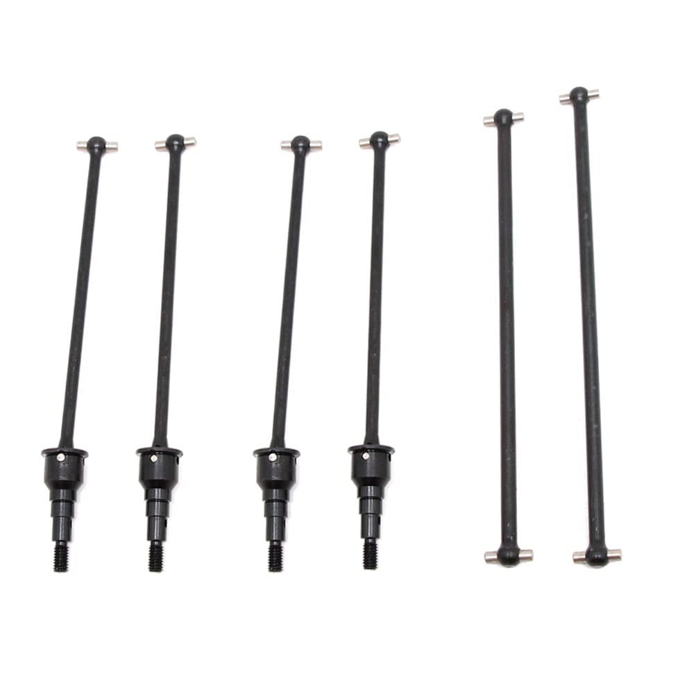 1 Set Metal Front Rear Drive Shaft Dogbone for Losi Lasernut U4 1/10 Rock Racer Buggy RC Car Upgrade Parts Accessories