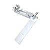 130mm CNC Machined Aluminum Suction Rudder with Stainless Steel Screws for RC Boat view 1