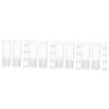 DOITOOL 40pcs Storage Tubes Lids for Collecting for All Collectibles for and Organization view 1