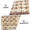 BESTonZON 72pcs Wooden Game Dice Standard Dice for Home and School Hand-Painted for Boys and Girls view 3