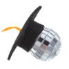 BESTYASH 10pcs Graduation Cap Disco Cupcake Toppers Tassels Fun Decorations for Graduation Party Charming Cake Decorations for Celebrations view 3