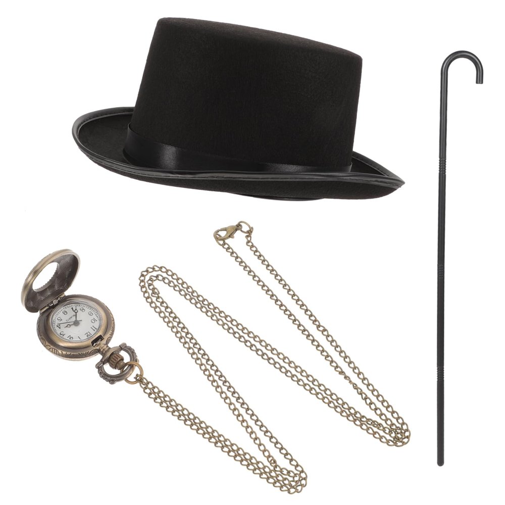BESPORTBLE Detective Hat Detective Tool Set Cosplay Props Dress up Kit Perfect for Parties
