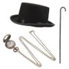 BESPORTBLE Detective Hat Detective Tool Set Cosplay Props Dress up Kit Perfect for Parties view 1