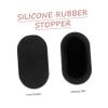 DECHOUS 20pcs Silicone Piggy Bank Stoppers Easy to Install Closure Plugs for DIY Projects Black Silicone Replacement Plugs for Coin Savings Box view 3