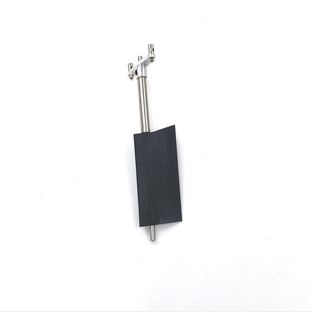 Reinforced Nylon Streamlined Rudder with Stainless Steel and Aluminum Components for RC Boat(Type B)