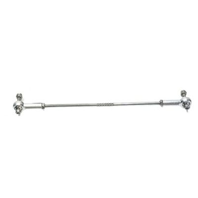 M3 Multi-Size Ball Joint Turnbuckle Threaded Rod Assembly for Model Linkage(Silver-80mm-95mm)