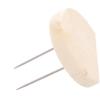 Alipis 24pcs Crochet Doll Stand Support Base Display Light Brown Wooden Holder Dual Single Needle Options for Doll Collectors and Showcase Use view 3