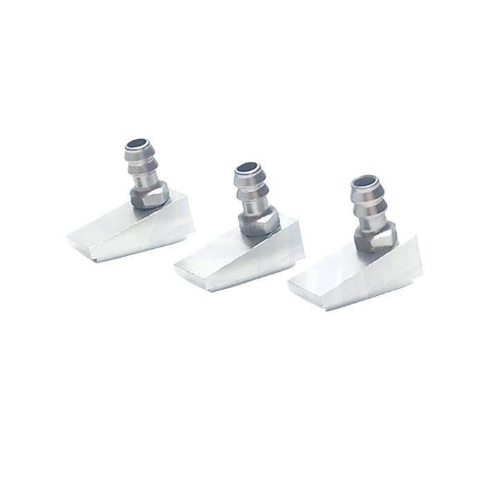 Aluminum Single Water Intake Nozzle, for Simulation Boat Cooling System(3 pc)