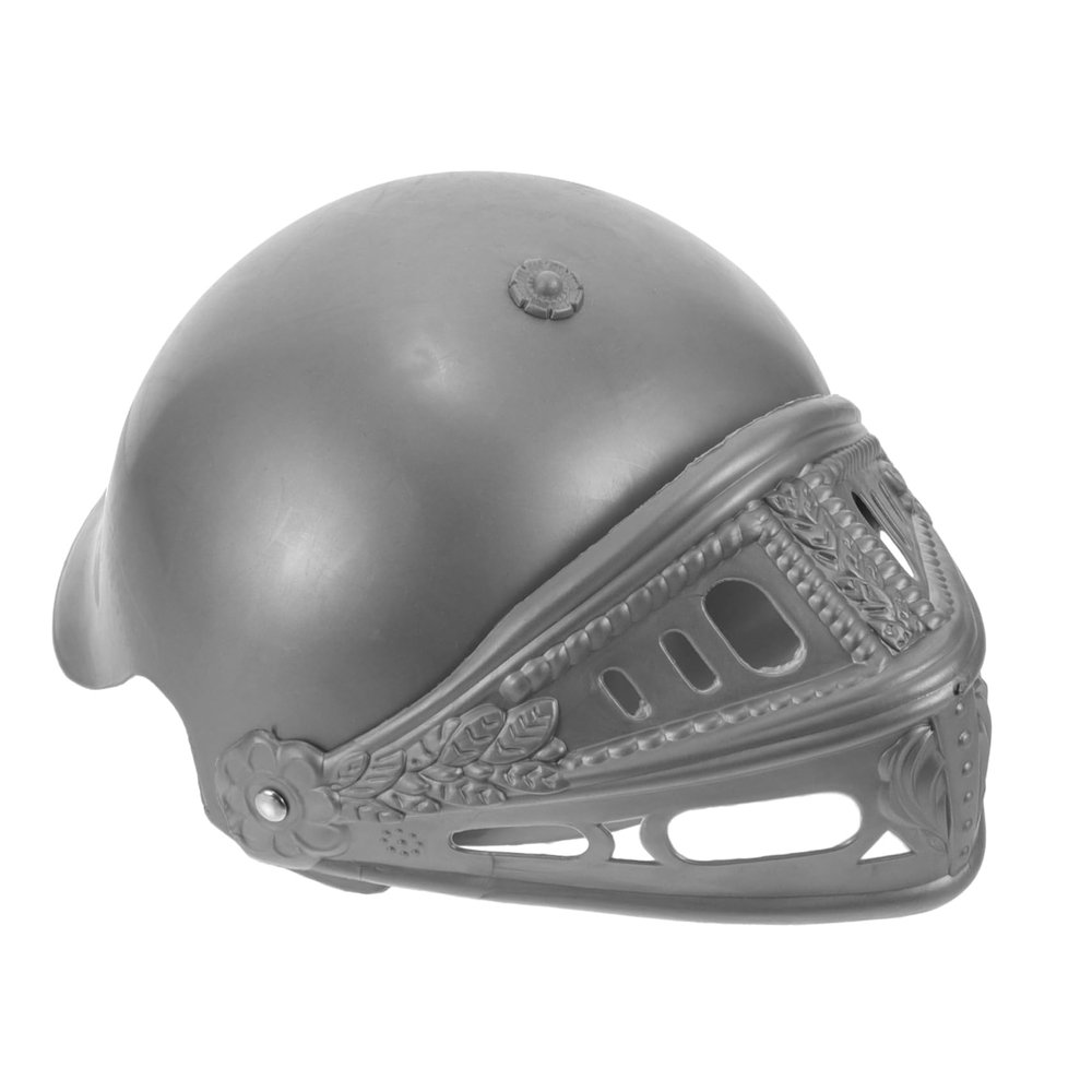 Angoily Medieval Knight Helmet Toy for Role-playing Cosplay Accessory for Boys and Girls Parties and Dress-up Realistic Design to Spark Imagination