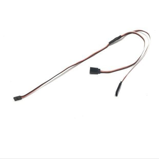 30-Core Servo Extension Y-Cable for RC Models, 150mm/200mm/300mm/500mm, 1 Piece(500mm)