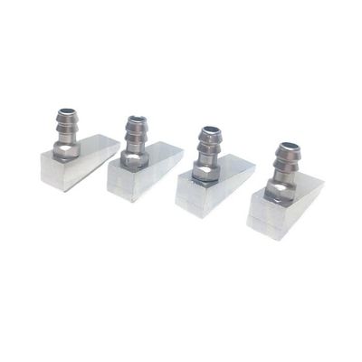 Aluminum Single Water Intake Nozzle, for Simulation Boat Cooling System(4 pc)