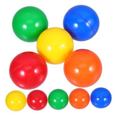 Kisangel 50pcs Bingo Raffle Balls White Balls for Party Games Smooth Portable Design