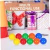 Kisangel 50pcs Bingo Raffle Balls White Balls for Party Games Smooth Portable Design view 3