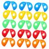 CIMAXIC Event Props 50 Pcs Fillable Raffle Balls Hollow Plastic Colorful Party Toys Bingo Balls for All Occasions view 1