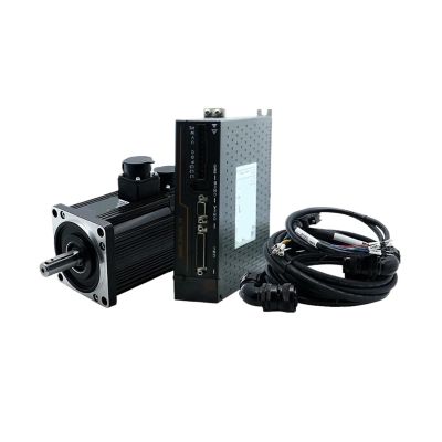 EQBVZZRD servo Motor kit 110ST-M05030 130ST-M06025 130ST-M10015 with T3DF RS485 Driver 1.5KW 220V AC Servo Motor Kit 3000 2500 1500 RPM 5/6/10N(5Nm with Brake)