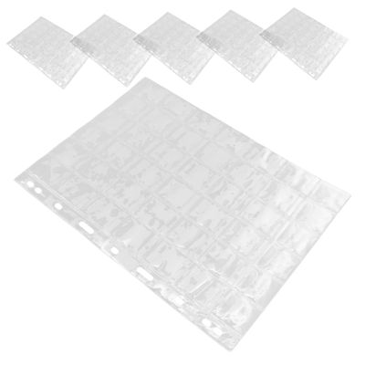 DOITOOL 6sheets Collection Album Replacement Pages Transparent Holder Easy to Use Lightweight Storage for Collectors