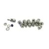 Model Boat Rudder Servo Linkage Shaft Metal Positioning Nut 2.0mm Integrated Positioning Regulator 7 Pieces view 1
