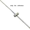 Model Boat Rudder Servo Linkage Shaft Metal Positioning Nut 2.0mm Integrated Positioning Regulator 7 Pieces view 4