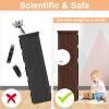 10 Pack No Drill Metal Furniture Anchors Kit for Baby Proofing, Adhesive TV Safety Straps Use to Prevent Falling and Anti Tip Furniture Wall Safety Straps for Baby Kids Pets Safety view 4