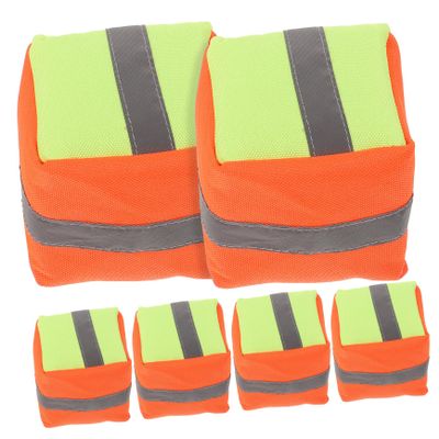 BESPORTBLE 6pcs Durable Boy Girl Bean Bags for Outdoor Tossing Games Thick Canvas Rice Hull Filling for Hand-Eye Coordination and Fun Playtime Activities