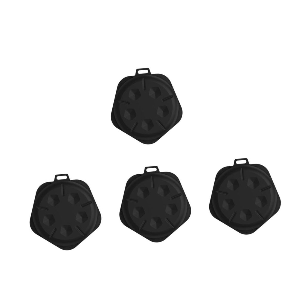 ARTIBETTER 4pcs Coin Storage Case Large Capacity Coin Holders for Collectors Abs Material
