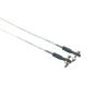 2MM 304 Stainless Steel Servo Linkage Rod with Plastic Ball Joint Kit 300mm for RC Boat(M2*L35mm) view 3