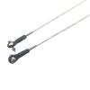 2MM 304 Stainless Steel Servo Linkage Rod with Plastic Ball Joint Kit 300mm for RC Boat(M2*L35mm) view 4