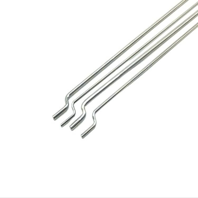 Model Z-Shaped Stainless Steel Linkage Rod 1.2mm-2.0mm Multiple Specifications 4 Pieces for RC Boat Airplane(2.0mmL300)