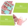 HANABASS 3sets Boys and Girls Mini Gardening Tool Mini Hand Planting Tools Watering Can Bucket for for Parent Activities and Garden Fun view 2