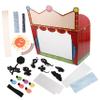 BESTonZON Shadow Puppet Theater Props Stage Platform Puppet Show Stage for Boys and Girls DIY Making Kit view 1